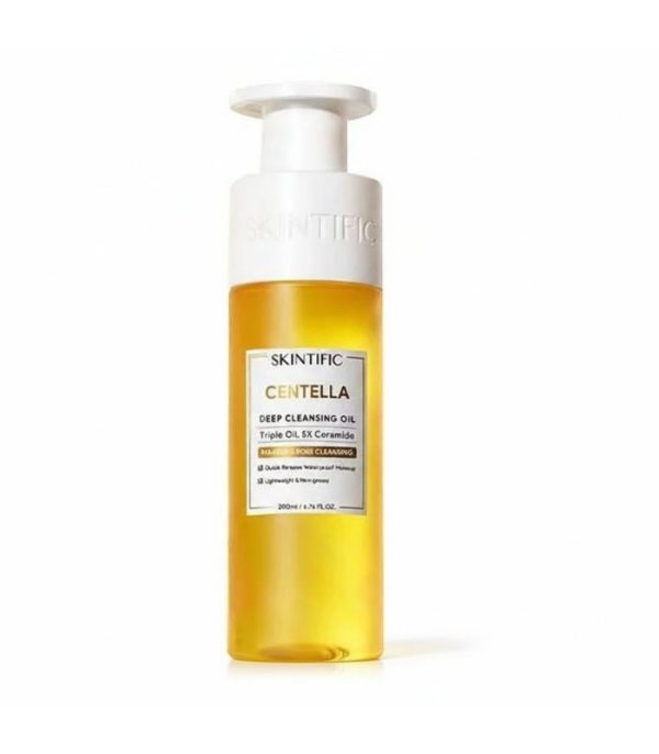 SKINTIFIC Centella Deep Cleansing Oil — 200 ml