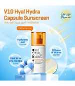 V10 Hyal Hydra Capsule Sunscreen SPF50+ PA++++