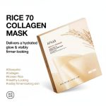 Rice 70 + Ceramide Glow Collagen Mask 1 Box ( 4 pcs x 38 gr )
