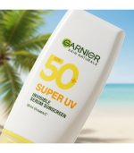GARNIER Super UV Invisible Serum Sunscreen SPF 50+ PA++++ Vitamin C Skincare - 30ml - Image 3
