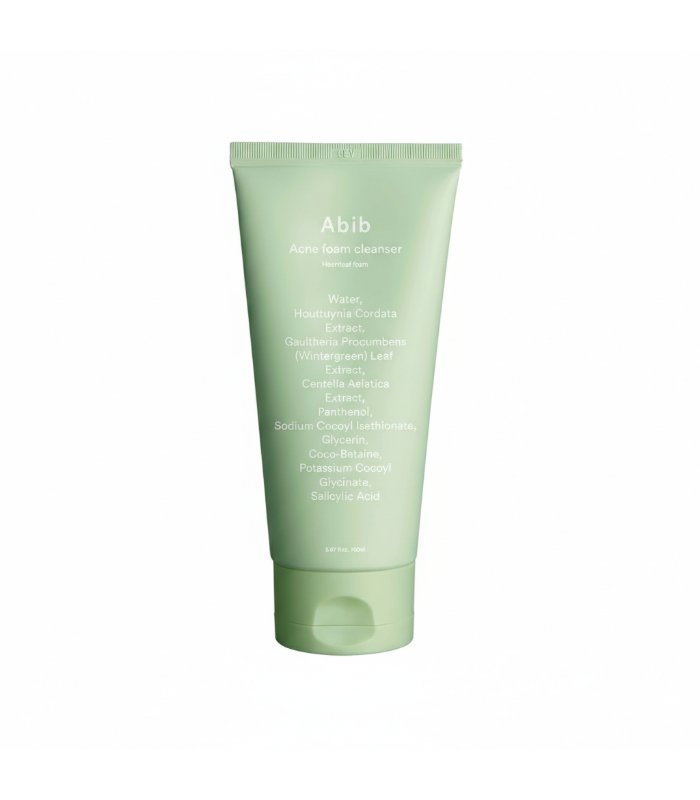 main-8809864769229-abib-acne-foam-cleanser-heartleaf-foam ABIB Acne Foam Cleanser Heartleaf 150ml - Image 1