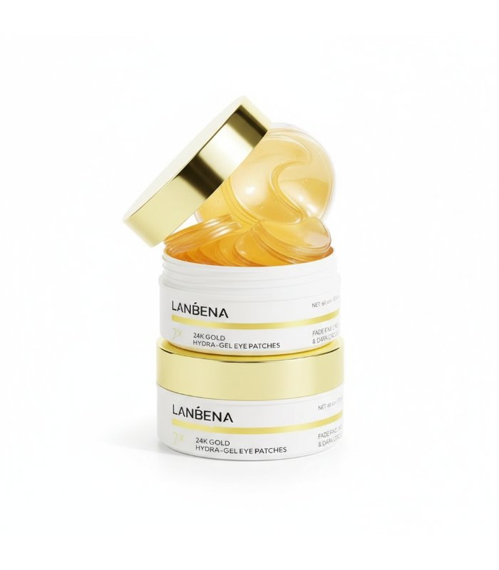 main-n-a-24k-gold-hydra-gel-eye-patches LANBENA 24K Gold Collagen Eye Patch 100ml - Image 1