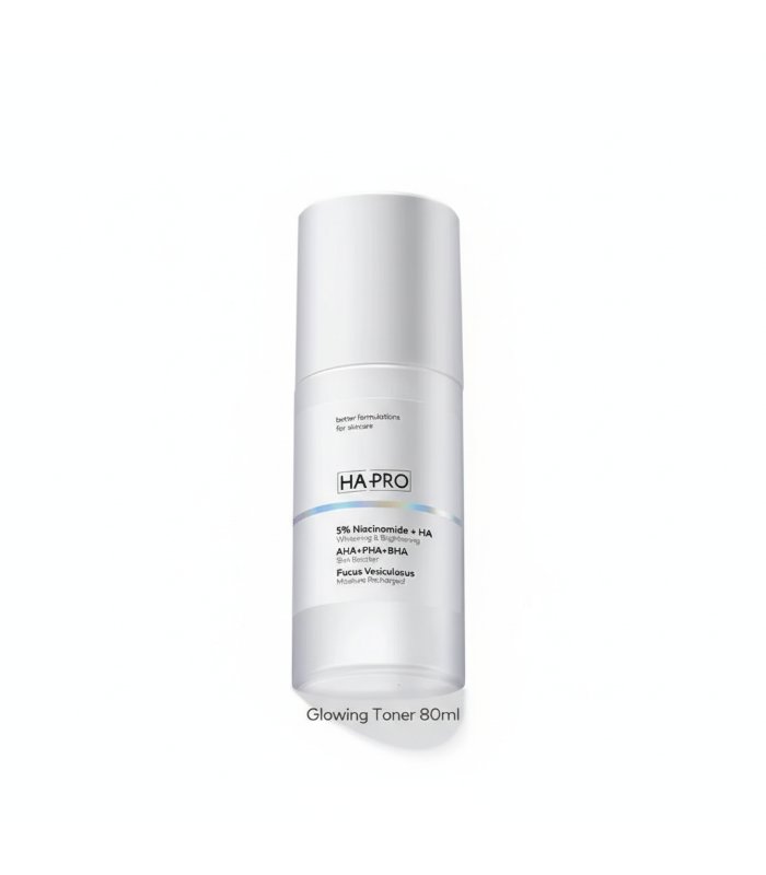 main-n-a-hapro-5-niacinamide-ha-whitening-and-brightening-ahaphabha-skin-booster-fucus-vesiculosus-moisture-recharge-glowing-toner-80ml HA.PRO 5% Niacinamide + HA Whitening & Brightening AHA+PHA+BHA Skin Booster Fucus Vesiculosus Moisture Recharge Glowing Toner 80ml - Image 1